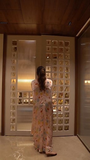 THE PICTURESQUE | ARCHITECTURE & INTERIOR DESIGN | A mandir designed to evoke stillness — nestled within a home in Delhi, this sacred space draws you in with quiet intricacy. The walls are... | Instagram