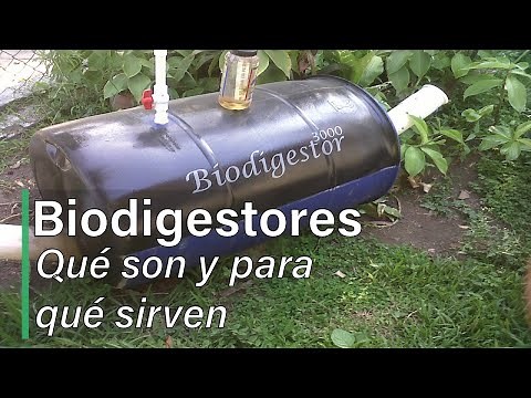 Biodigestores - QUÉ SON, PARA QUÉ SIRVEN Y BENEFICIOS