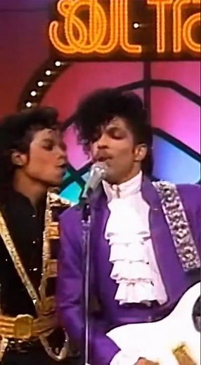 Prince Performs On Soul Train With Michael Jackson