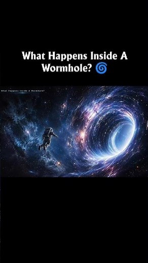 What REALLY Happens Inside a Wormhole? 🌀 #space