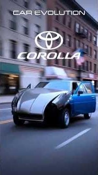 Toyota Car Evolution #corolla Gen 1 to Gen 6(1987) #toyotahistory