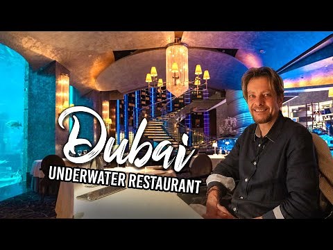 I Ate Inside an Aquarium (Atlantis Dubai Underwater Restaurant)