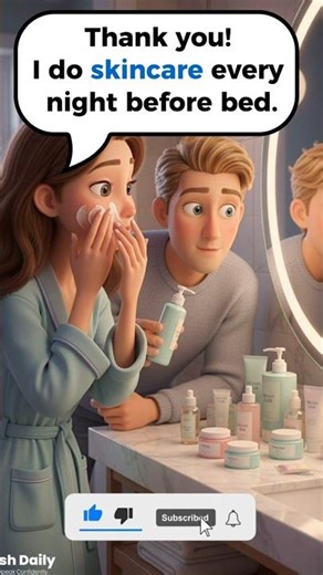 Skincare Routine Vocabulary | Beauty & Self-Care English Conversation ✨