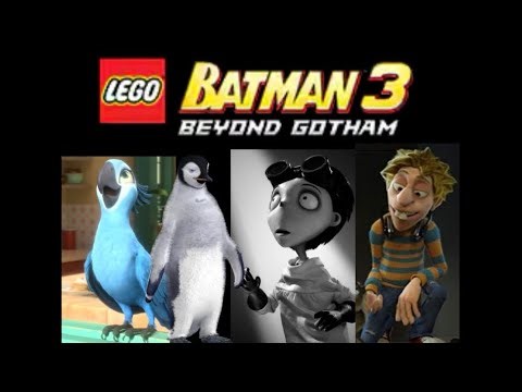 LEGO Batman 3: Beyond Gotham- Four more Custom Characters I made