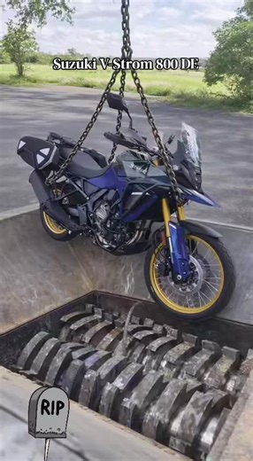Suzuki V-Strom 800 DE: Tipps zur Bike-Verschrottung