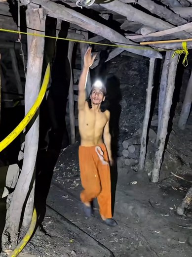 Mining Deep Underground: Pulling the Train Trolley