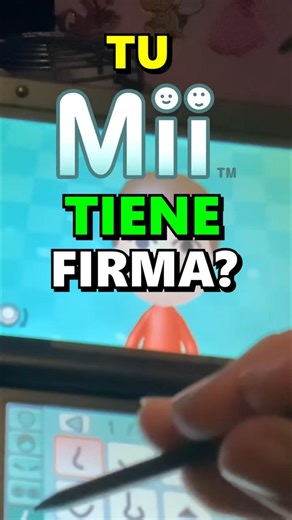Your Mii has a secret code 😳 #Nintendo3DS #wiiu #Shorts
