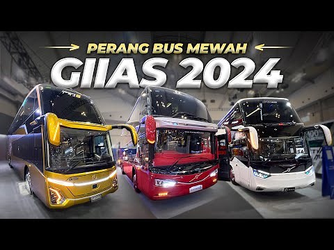 BUS TERMEWAH DI INDONESIA PADA KUMPUL DISINI | GIIAS 2024