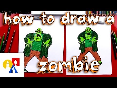 How To Draw A Zombie From Scooby Doo