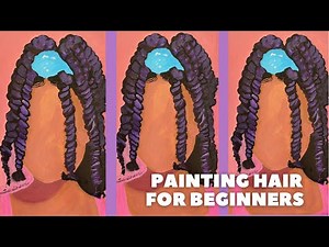 ⭐How to paint flat twists￼- step-by-step tutorial for beginners ￼