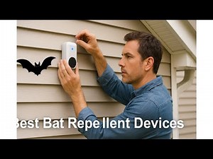 🦇 Best Bat Repellent Devices | Cleanrth CB006 Advanced Ultrasonic Bat Repelling System 🦇