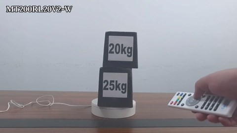 7.9In Remote Motorized Electric Turntable Rotating Display Stand Spinning Rotating Platform 360 Photography Turntable lazy susan base giratoria para for Photography,Display(Load Range:40~100lbs)