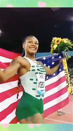 awesome 👍👍 sha Cary Richardson ❤️ #trackandfield #athletics #colonelkkjϟ #olympics