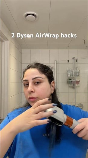 2 dyson airwrap hacks that make styling easier #dysonairwrap #dyson #curlyhair #hairtok #frizzyhair