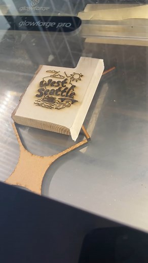 ✨ First custom sign magic! @dannomyteshop used her Glowforge Pro to engrave a gorgeous West Seattle sign on a piece of wood that was meant for the job — rustic, classy, and totally handcrafted 💥🪵 Whether it's for home decor, a market booth, or the perfect event backdrop, this kind of custom signage brings serious character and charm 🙌 🎉 Know someone who loves to host or style events with a personal touch? Share this Reel with them for major inspo! 🖨️: Glowforge Pro ✨: @dannomyteshop 🎨: Woo
