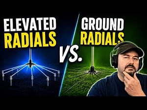 Vertical Antenna Radials: Elevated vs Ground - The BIG Question Answered!