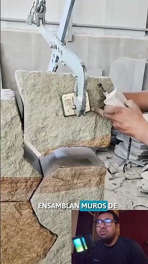 ✅This is how they build heavy stone walls #construction #engineering #home