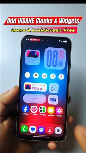 Add Crazy Clock Styles & Widgets on Samsung ! any Android 🔥