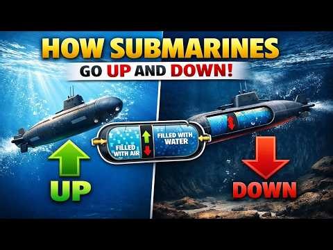 How Submarines Go Up and Down | The Simple Science Behind It