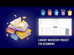 jQuery Library Inventory Management System | Beginner & Intermediate jQuery Project Tutorial