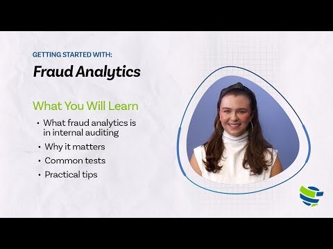 Getting Started With: Fraud Analytics