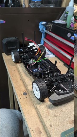 Ford Escort RS Cosworth RC Car Assembly From Zero to Hero #rcmodel #diy #carbuilding #rccar #shorts