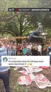 Is “bull riding in the bush” even a real term? 🤔 | TSN