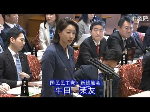 [March 19, 2026] House of Councillors Budget Committee, Mayu Ushida (Democrats for the People)