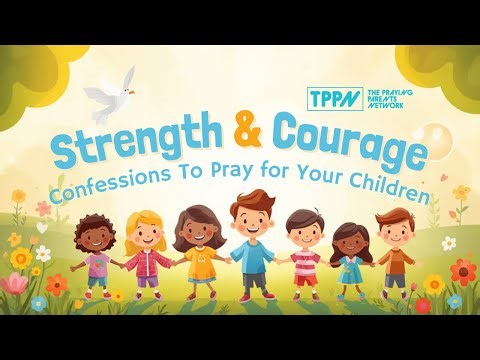 Declare Strength & Courage Over Your Children | Faith-Filled Prayer for Parents