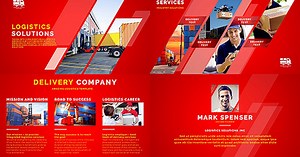 Modern Logistics Company Business Presentation