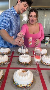 Mini cake gender reveal😱 | Adley & Blake