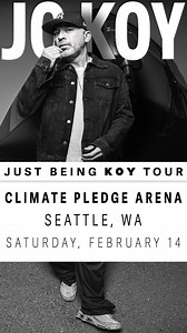 Looking for the perfect holiday gift? 🎁 Jo Koy is bringing his Just Being Koy Tour to Climate Pledge Arena on February 14! Grab tickets now. | Climate Pledge Arena