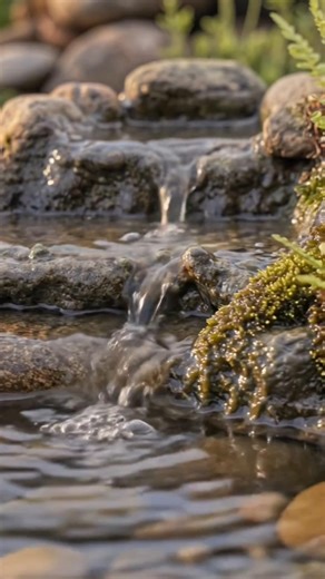 “wait till end - Turning sand into a mini waterfall… wait for the flow 😳🌊” #mini # #minisatisfying