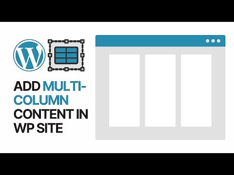 How to Add Multi-Column Content in WordPress? Beginners Tutorial