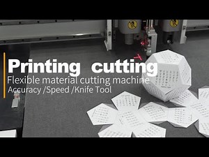 CNC Digital Cutting Machine for Printed Materials | High-Speed Cutter for Stickers, PVC & Cardboard
