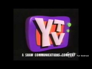 YTV logo (1995) A SHAW communications company
