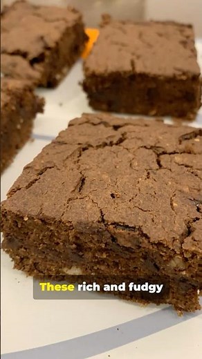 Fudgy Chocolate Black Bean Brownies (No Flour, No Refined Sugar!)