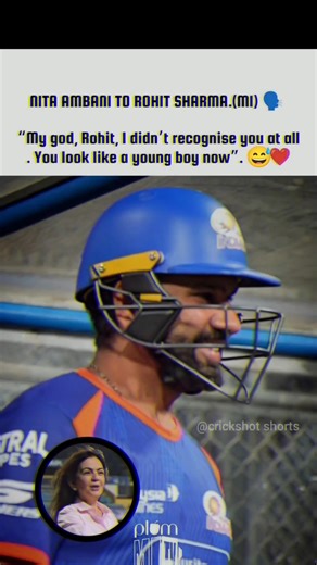 Hitman turning back the clock ⏳💪 #rohitsharma #nitaambani #ipl #cricket #shortsfeed
