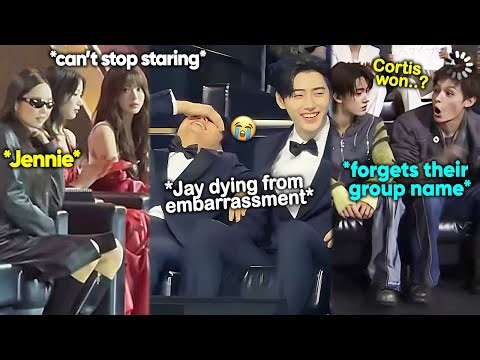 HYBE idols causing *chaos* at 40th Golden Disc Awards (ft. JENNIE, STRAY KIDS, IVE) | funny moments