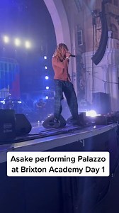 Day 1, Asake performing palazzo at the the O2 Academy Brixton #asake #fyp #foryou #foryourpage #viral #vidalvideo #concert #asakeconcert | Asake Album
