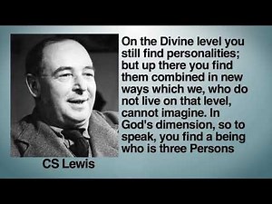 Trinity explained by C.S Lewis's analogy of Scientific Dimension