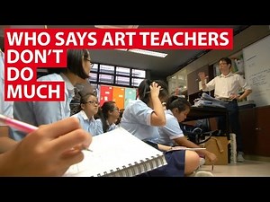 Who Says Art Teachers Don’t Do Much? | Talking Point | CNA Insider
