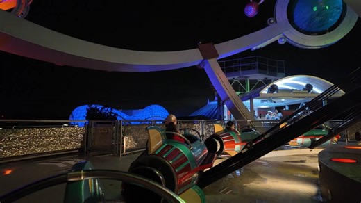 【奥兰多迪士尼】NEW＊ Astro Orbiter POV After Refurbishment Magic Kingdom 2025 (4K 60FPS)