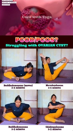 PCOD/PCOS? Struggling with Ovarian Cyst? Balance Hormones & Regulate Metabolism Naturally with Yoga