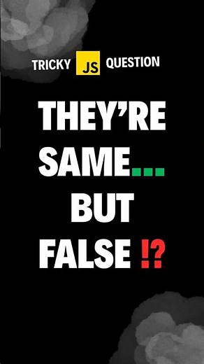 This JS Question Confuses Every Developer 😨 | NaN Comparison Explained