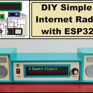 Simple ESP32 Internet radio on VFD Display