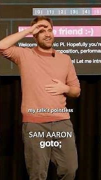 Sam Aaron: Why I Lie About Being a Programmer at Parties