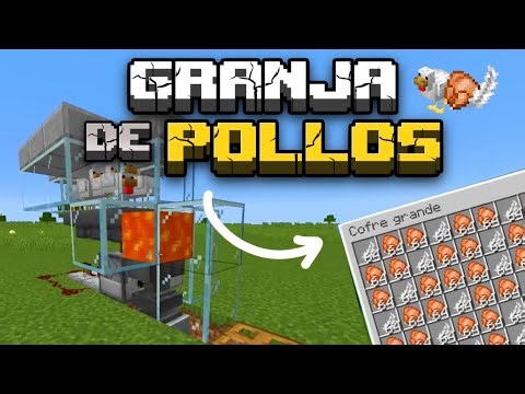 Granja de Pollos en Minecraft 1.21+ 🐔 | Fácil y Rápida (3 MIN)