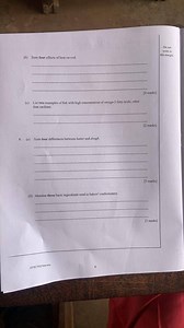 (b) State four effects of heat on cod.(c) List two examples o... | Filo