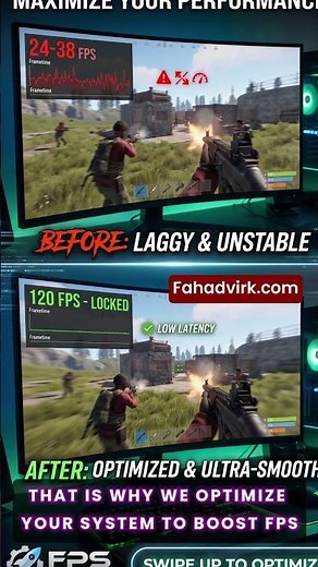 Fix #rust Low FPS, Lag, Freezing, Stuttering, Crashing & Boost #fps Performance | #gaming PC Service
